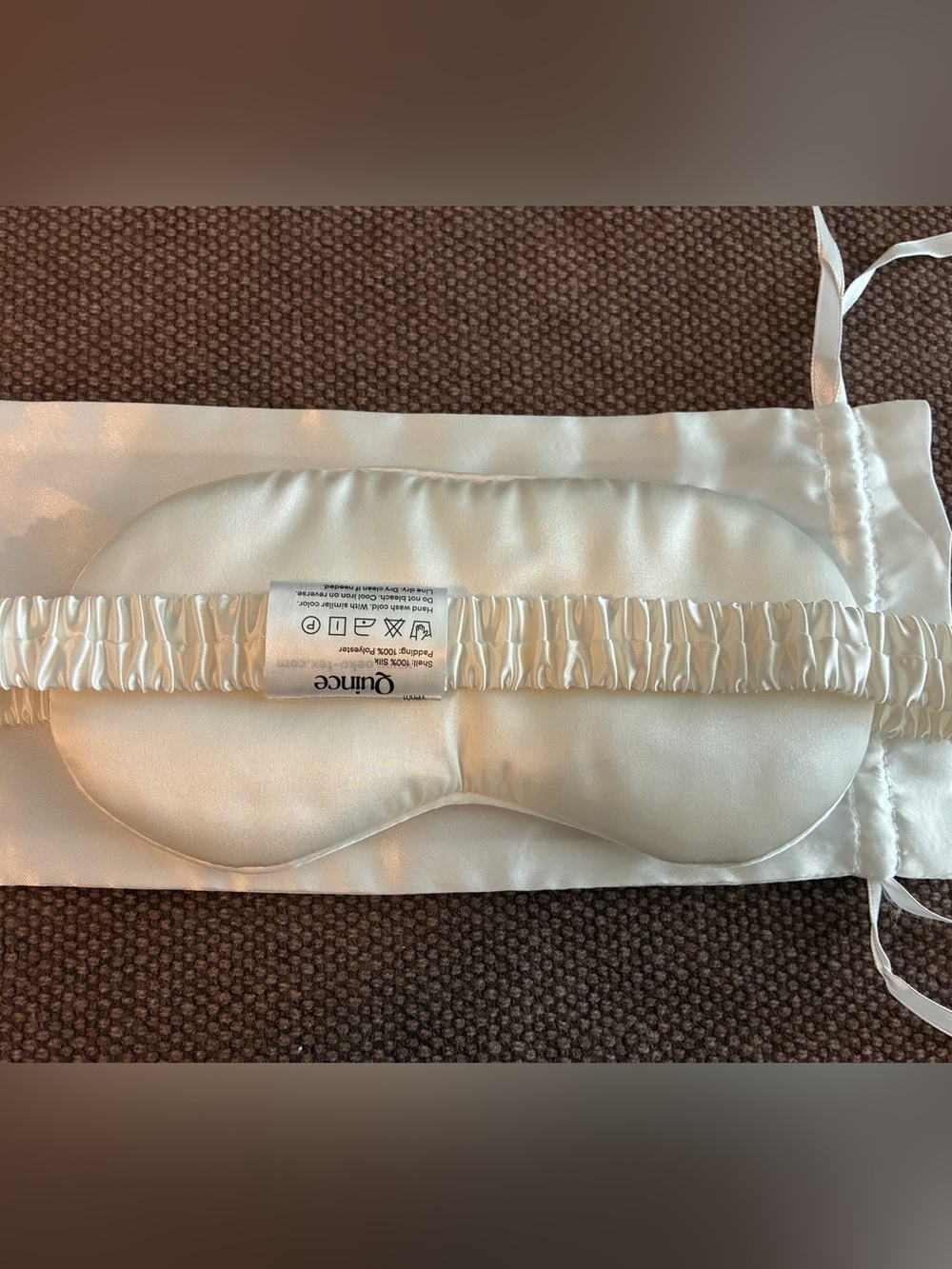 Quince Silk Sleep Eye Mask